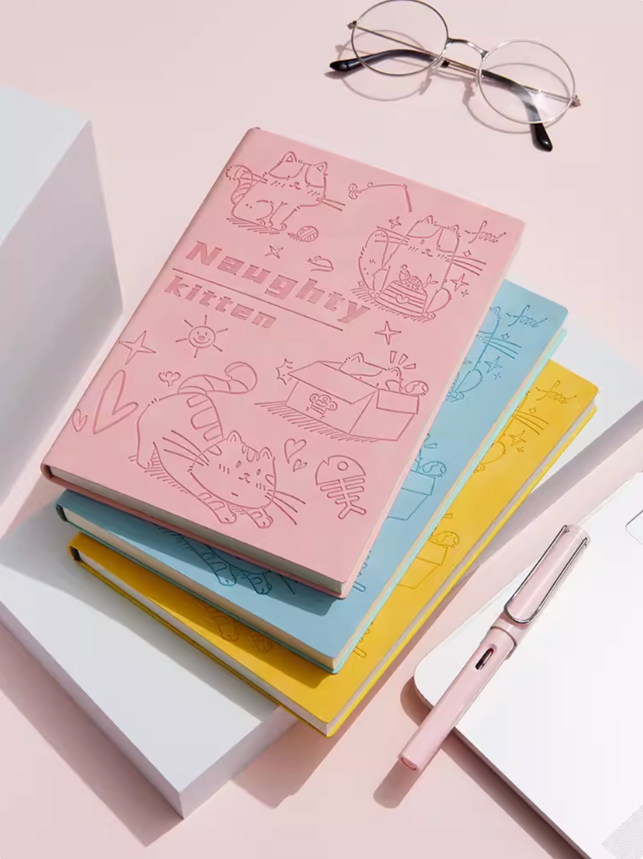 A5 soft leather notebook| A5软皮面记事本