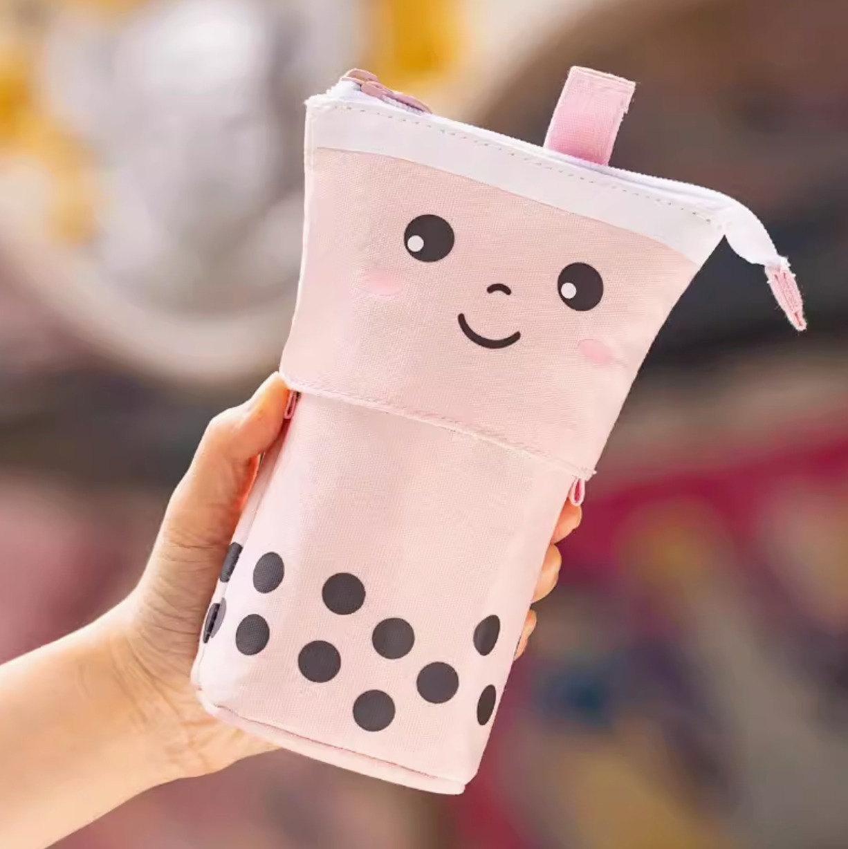 Milk tea pencil case | 奶茶笔袋