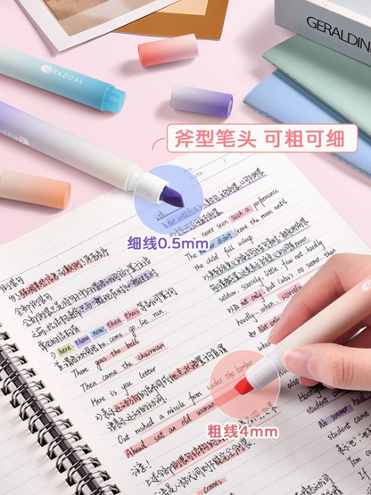 Highlighter (Pack of 4) ｜ 4支装集物社荧光笔