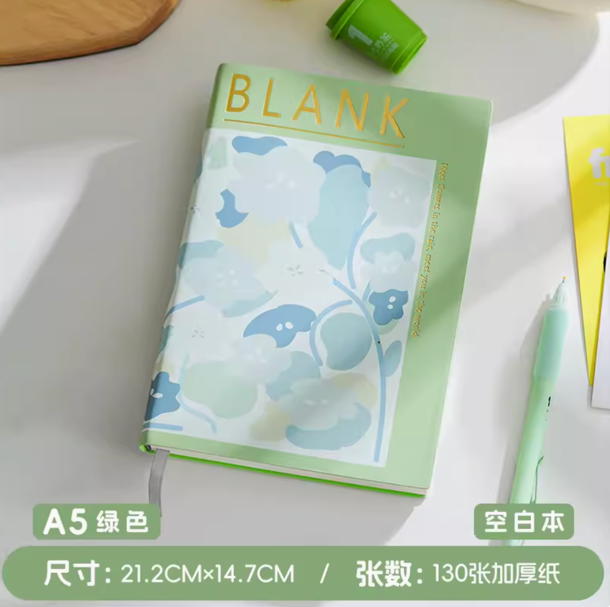 A5 blank notebook with an oil painting cover ｜ A5油画封面空白本