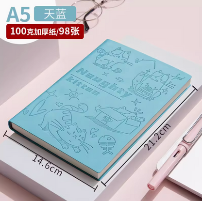 A5 soft leather notebook｜ A5软皮面记事本