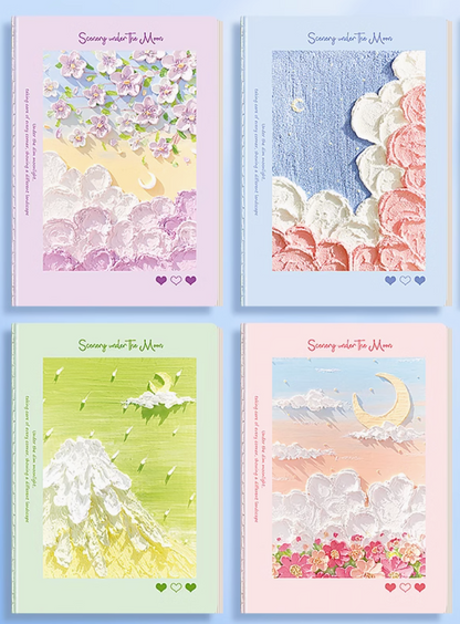 B5 notebook with pretty cover | B5车线笔记本